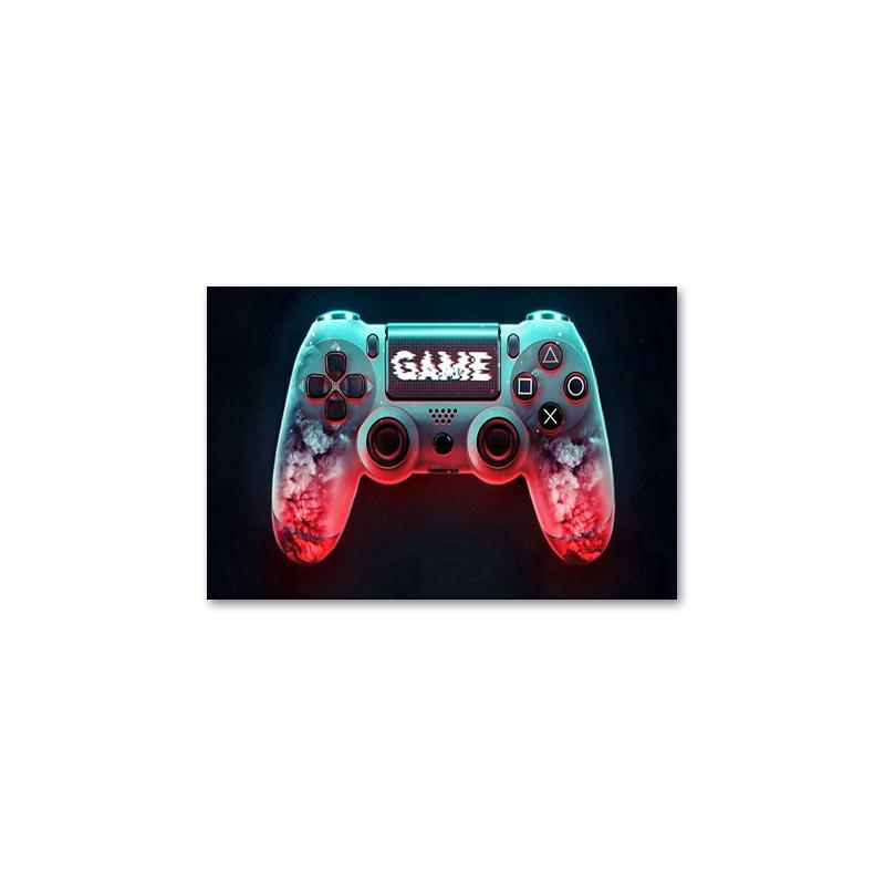 Крутая игровая ручка, холст, постеры и принты, современные настенные художественные картины для бара, игрового зала, украшение дома, подарки для мальчиков, Cuadros