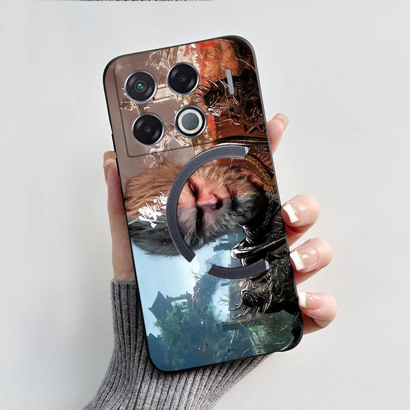 Чехол для Infinix GT 20 Pro Чехол INFINIX GT 10 PRO gt20 gt10 20 pro X6871 X6739 Черный Миф о Сунь Укуне Силиконовый чехол для телефона Мягкая крышка