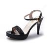 Women Glitter Fashion Sexy High Heels Platform Party Wedding Summer Women Sandals