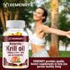 XEMENRY - 2000mg Antarctic Krill Oil Softgels - Heart, Brain, and Joint Health
