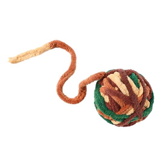 Cat Toys Plush Ball with Bell Interactive Cat Toy Lightweight Bite Resistance Toy for Indoor Cats