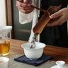 Фарфоровый сервиз Гайвань Чайные чашки Кружка для чайной церемонии Чайник Китайский портативный дорожный чайный сервиз Кунг-фу Керамическая чашка с фильтром