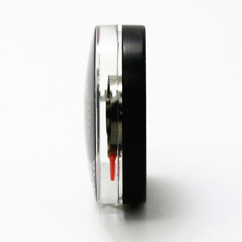 Термометр Черный Циферблат Стрелочный Для Внутреннего Мониторинга Круглый