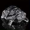 1pc Crystal Turtle Ornament - Mini Lucky Desk Decor for Home Office, Feng Shui Decoration, Gift for Turtle Lovers