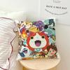 Милая мультяшная игра аниме Yo kai w-Watch Комасан Удобная мягкая Наволочка для Дивана Гостиной Домашний Декор Защитные Чехлы