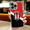 B-Бешикташ B-BJK Турция Покрытие Чехол для Телефона Для Iphone 16 17 Pro Max Air 16E 14 15 Plus 12 13 Mini Противоударный Подушка Безопасности Чехол