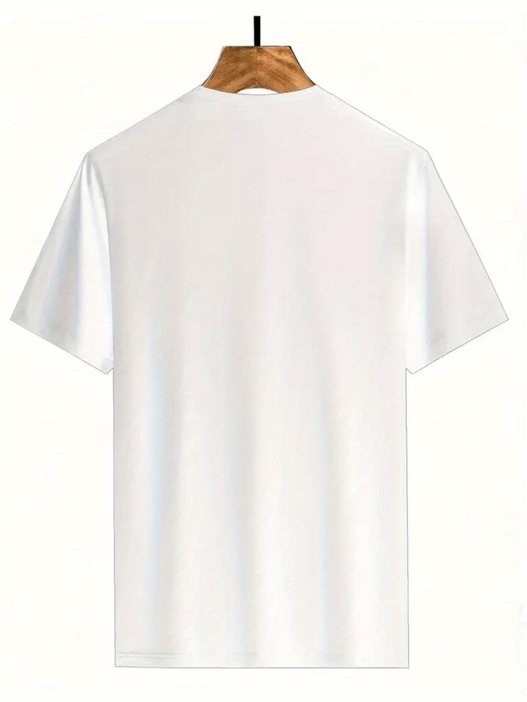 Women's Casual Short-Sleeve T-Shirt Colorful Floral Bouquet Print Relaxed Fashion Imple Design Showing Natural And Elegant Style