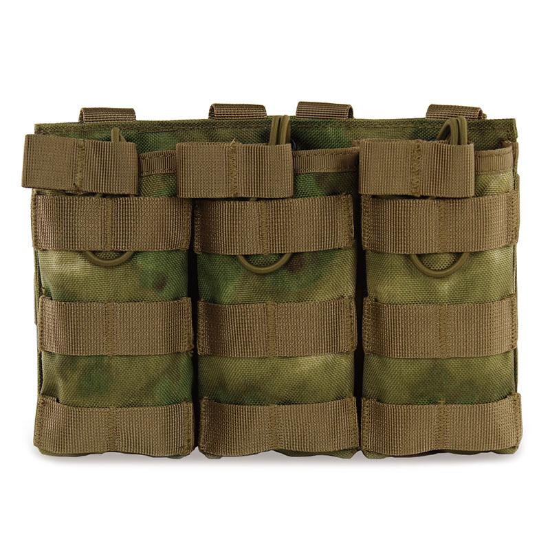 Тактический жилет Military Fan Molle с тройным подсумком - Многофункциональный аксессуар и подсумок для магазина M4