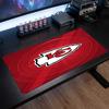 Коврик для мыши с узором Kansas City Chiefs Анти?Нескользящий резиновый коврик для стола для игр, работы, украшение рабочего стола