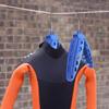 Wetsuit Hanger Diving Rack Drysuit Dive Boots Shoes Hanger Multi-Purpose Wetsuit Hanger Foldable Surfing Suit Hangers