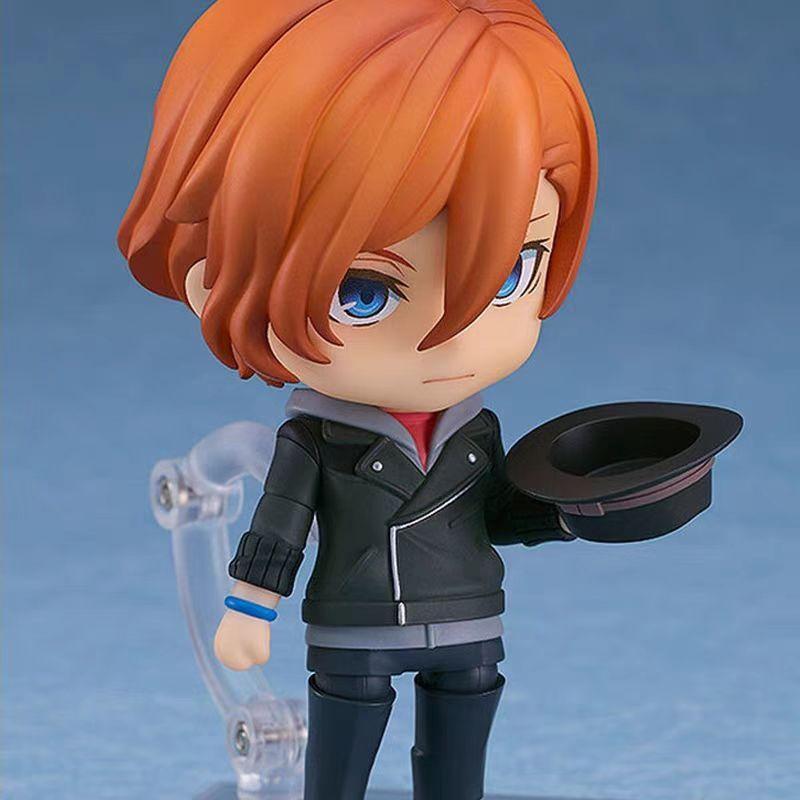 Generic Bungo Stray Dogs 2 Pack 15 Years Old Q Version Dazai Osamu Nakahara Chuuya Anime Action Figure Desktop Decor