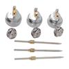 3 Sets Needle Fluid Nozzle Air Cap Kit H 827 1.4 1.7 2.0mm Stable Performance Brass Plastic Fluid Tip Size Set Up