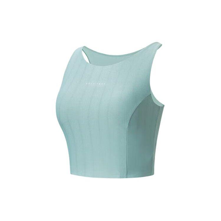 Anta Training Series Solid Color Fitness Yoga Sports Underwear Women Underwear Mugua-Green 162457102-1