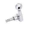 Hollow Handle Tuning Pegs Locking Machine Heads for Acoustic Electric Guitar (Silver 6R)