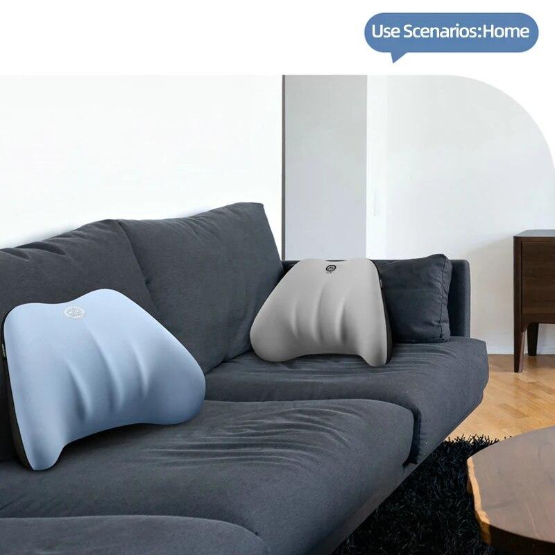 Car Soft  Lumbar Support Headrest Neck Pillow Support Universal Neck Pillows Cushion Car Memory Foam Lumbar Pillow Back