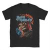 Летняя футболка Iron Maidenes 2026 Run for Your Lives World Tour для мужчин и женщин, 100% хлопок, с коротким рукавом
