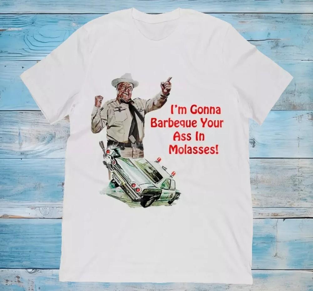 Jackie Gleason,Sherif<wbr/>f Buford T. Justice Smokey Bear Smokey And The Bandit Shirt Unisex T-Shirt
