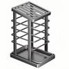Square Kitchen Utensils Storage Holder Plating Kitchen Countertop Storage Rack  Kitchen Use