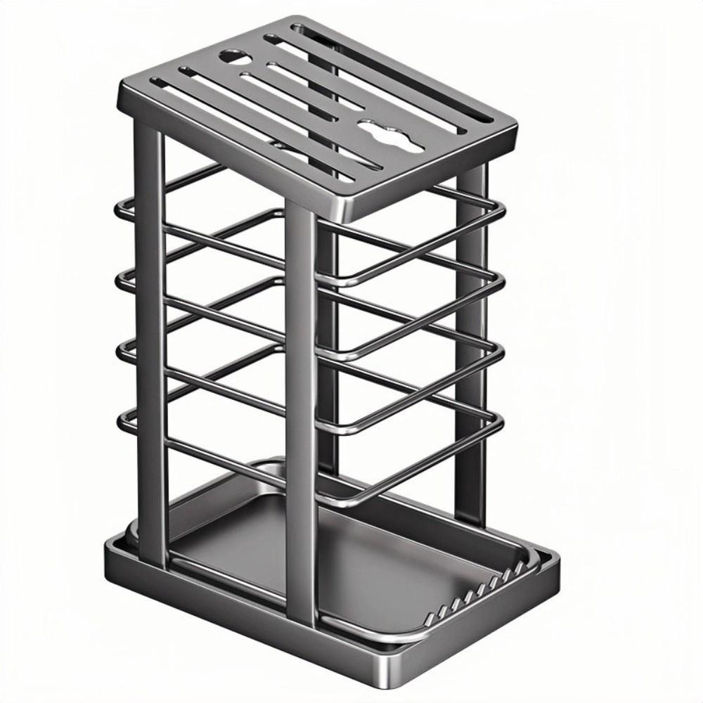 Square Kitchen Utensils Storage Holder Plating Kitchen Countertop Storage Rack  Kitchen Use