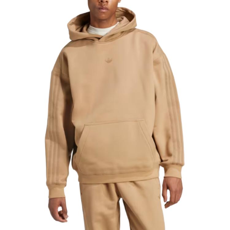 Adidas Толстовка с капюшоном Field Issue Essentials Cardboard для мужчин в уличном стиле IY2290