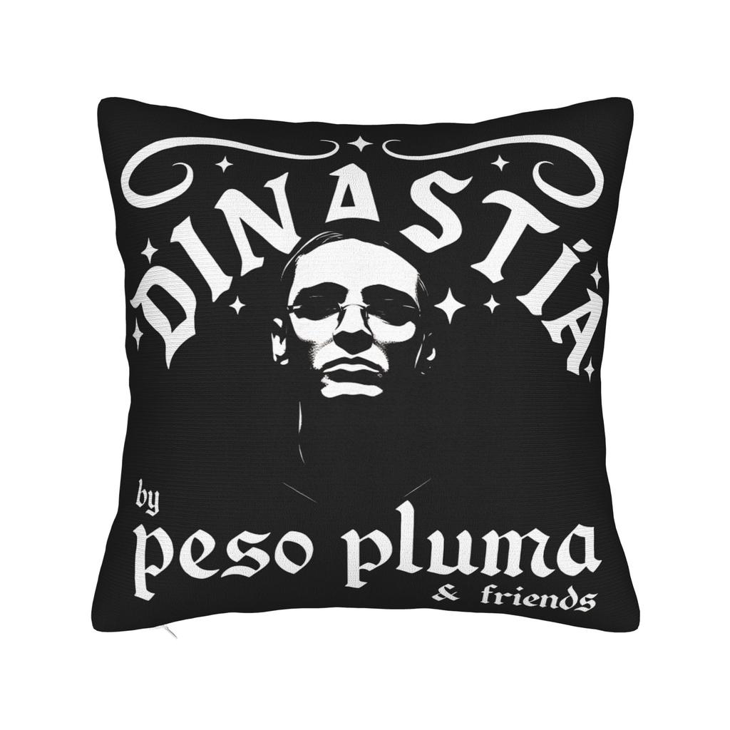 New Peso Pluma Dinastía Tour Pillow Case Vintage Pillow Cover Custom Pillowcases For Couch Sofa Bedroom