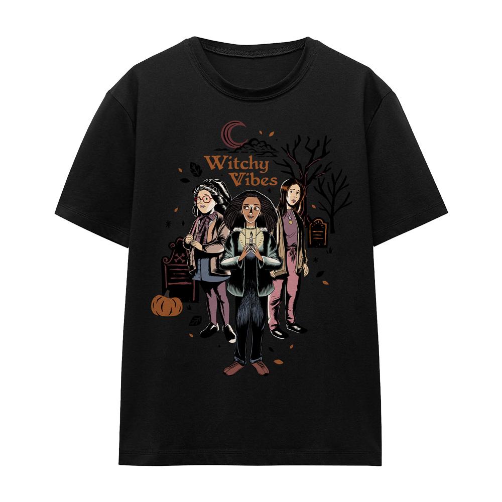 Hocus Pocus 2 Unisex Adult Witchy Vibes Becca Izzy Cassie T-Shirt
