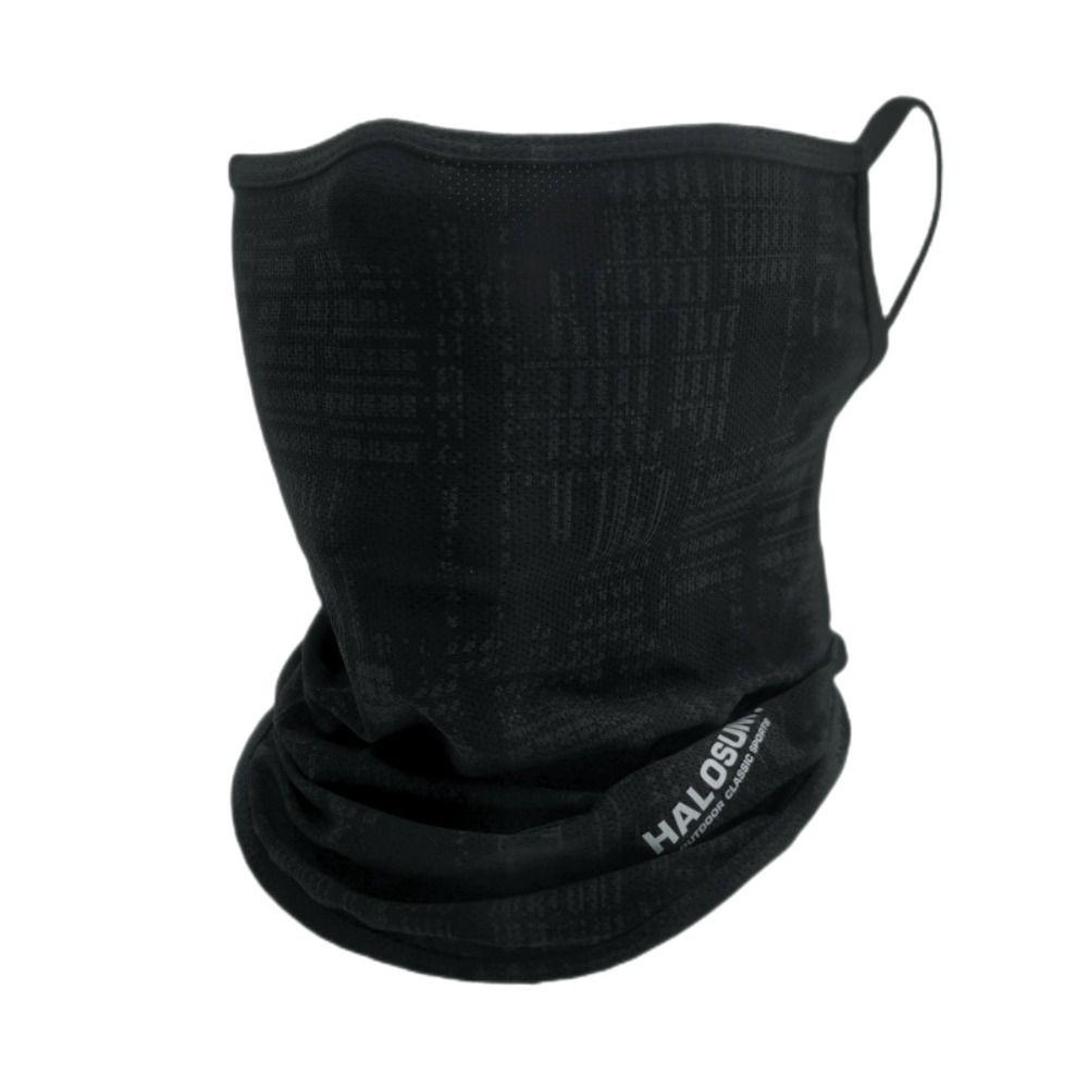 Ice Silk Cycling Face Mask Nylon Fishing Sports Half Mask Fashion Cool Bandana Summer