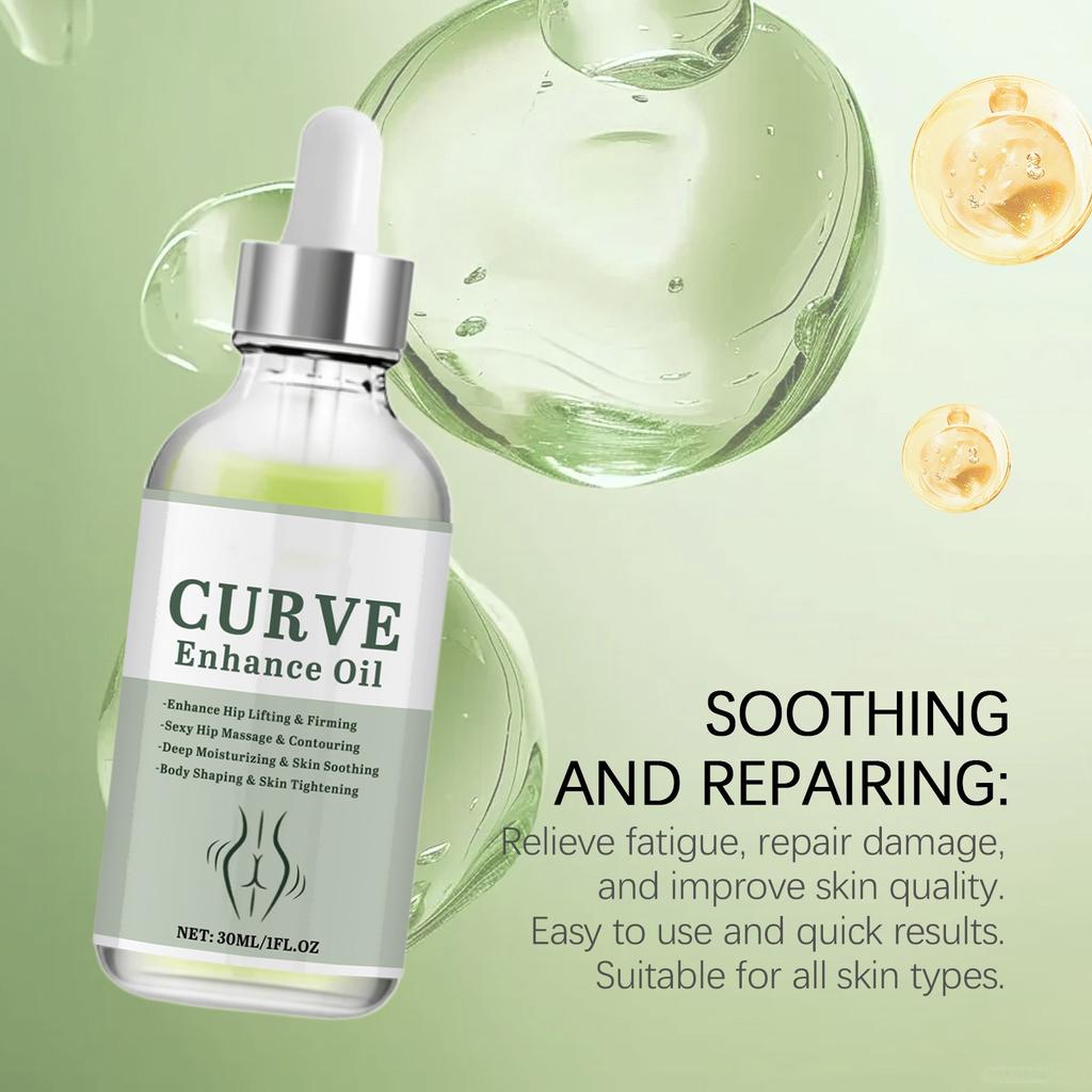 Масло Curve Enhance для лифтинга и укрепления ягодиц, масло для укрепления ягодиц, масло для укрепления тела 30 мл