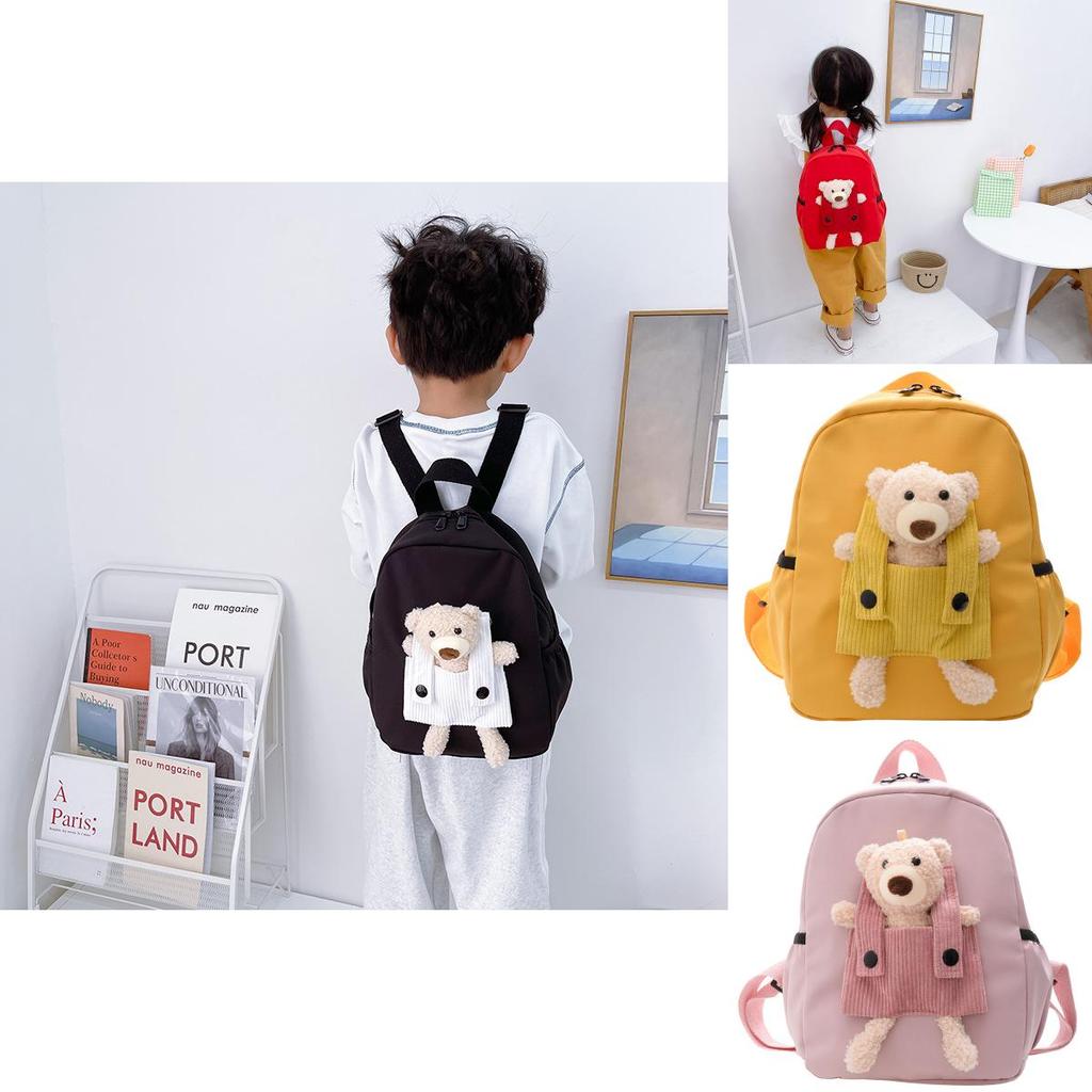 Preschool Student Backpack With Breathable Oxford Cloth And Colorful Pattern For Daycare