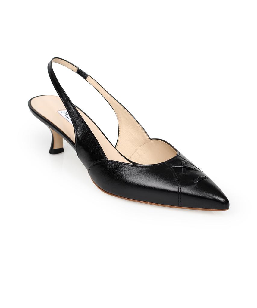 Pleiades Blair 50 Slingback Pumps - Black