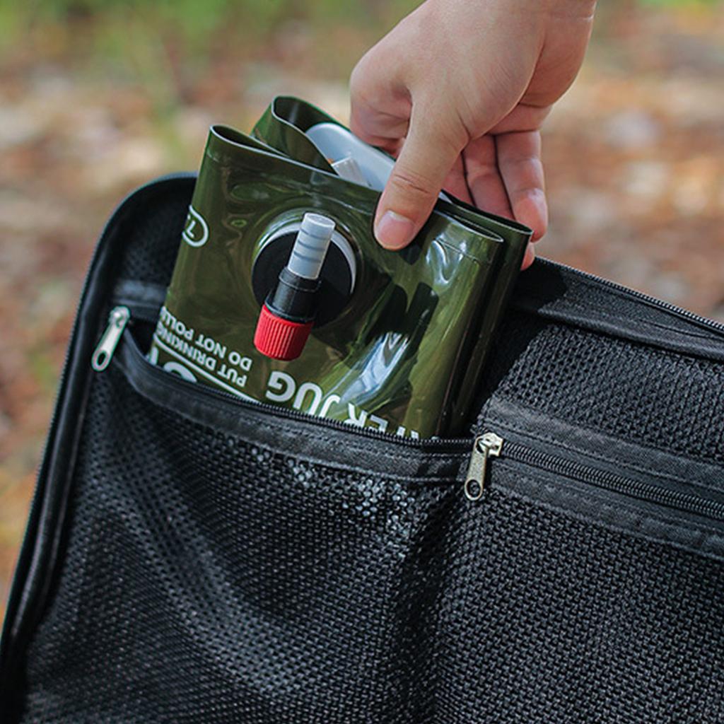 Портативная сумка для воды с краном, складное ведро, контейнер для питьевой воды, герметичный чехол, переноски для хранения воды