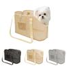 Large Capacity Puppy Shoulder Handbag Breathable Pet Carrier Purse Dog Carrier Bag  Outdoor