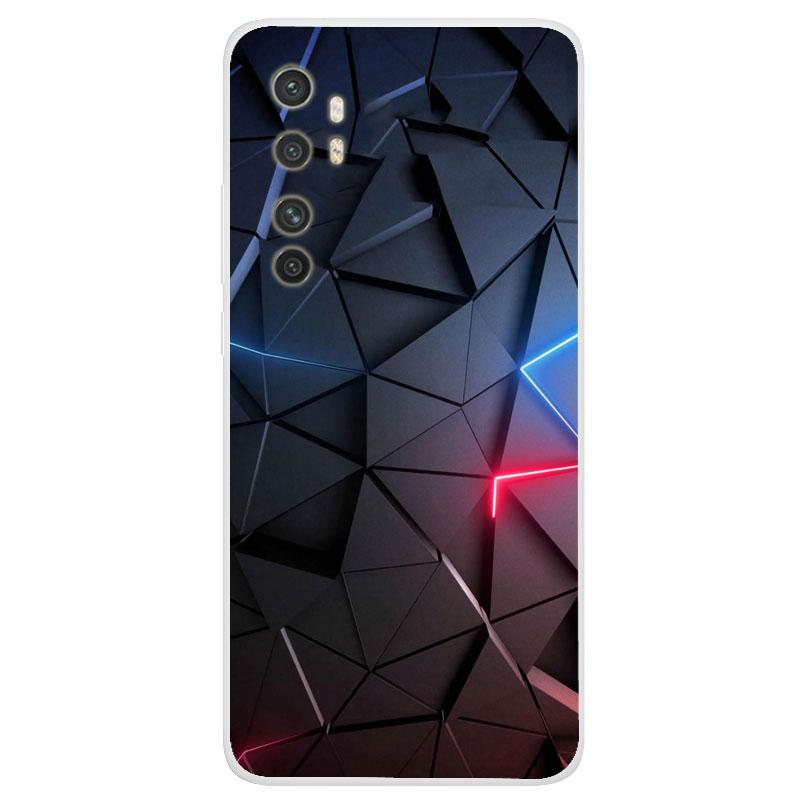Чехол для Xiaomi Mi Note 10 Lite Чехол Силиконовый Мягкий ТПУ Цветок Fundas для Xiaomi Mi Note 10Lite Note10 Lite Capa ударопрочный Para