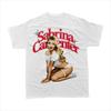 Sabrina Carpenter Album Short N' Sweet T-shirts Women Summer Female Y2K Clothing 100%Cotton Harajuku Fashion Casual Streetwear