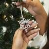 Прочный, устойчивый к выцветанию Елочный орнамент Елочное украшение Подходит для различных интерьеров Подарок для семьи и друзей