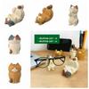 Desktop Stand Glasses Mobile Phone Pen Holder Resin Craft Cat Phone Stand Desk Decoration