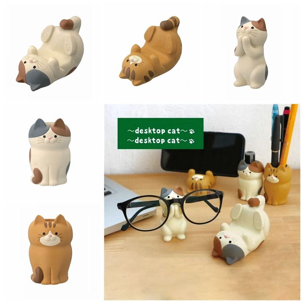 Cat Support Cat Phone Holder Desktop Stand Cat Phone Stand Home Decor