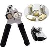 New Kitchen Manual Easy Grip Heavy Duty Tin Opener Stainless Steel
