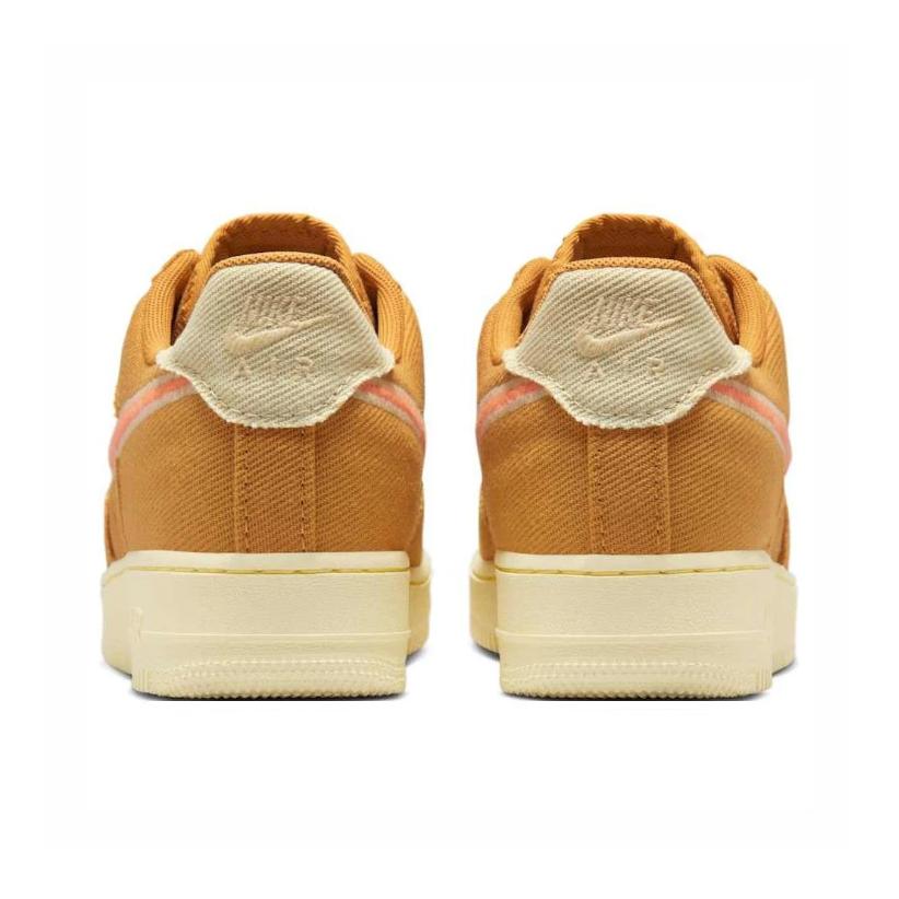 Nike Air Force 1 Low Canvas Pack - Пшеничный Унисекс Кроссовки Коричневый Командно-золотой Алебастр HV1204-700