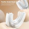 U-shaped Electric Toothbrush Silicone Brush Head Baby Toothbrush Children Tooth Brush  for 2-6y