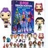 @ Календари обратного отсчета Kpop Охотники на демонов Адвент-календарь Коллекция моделей кукол Украшение стола Детские рождественские подарки