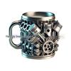 High-End Resin V8 Engine Mug Ornament