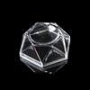 Acrylic Crystal Ball Base Hexagon Shape Stone Support Display Stand Figurine Holder Home Decor Desktop Ornaments