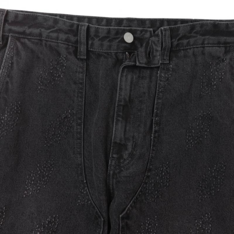 Thisisneverthat Gd Lightning Denim Carpenter Pant Black