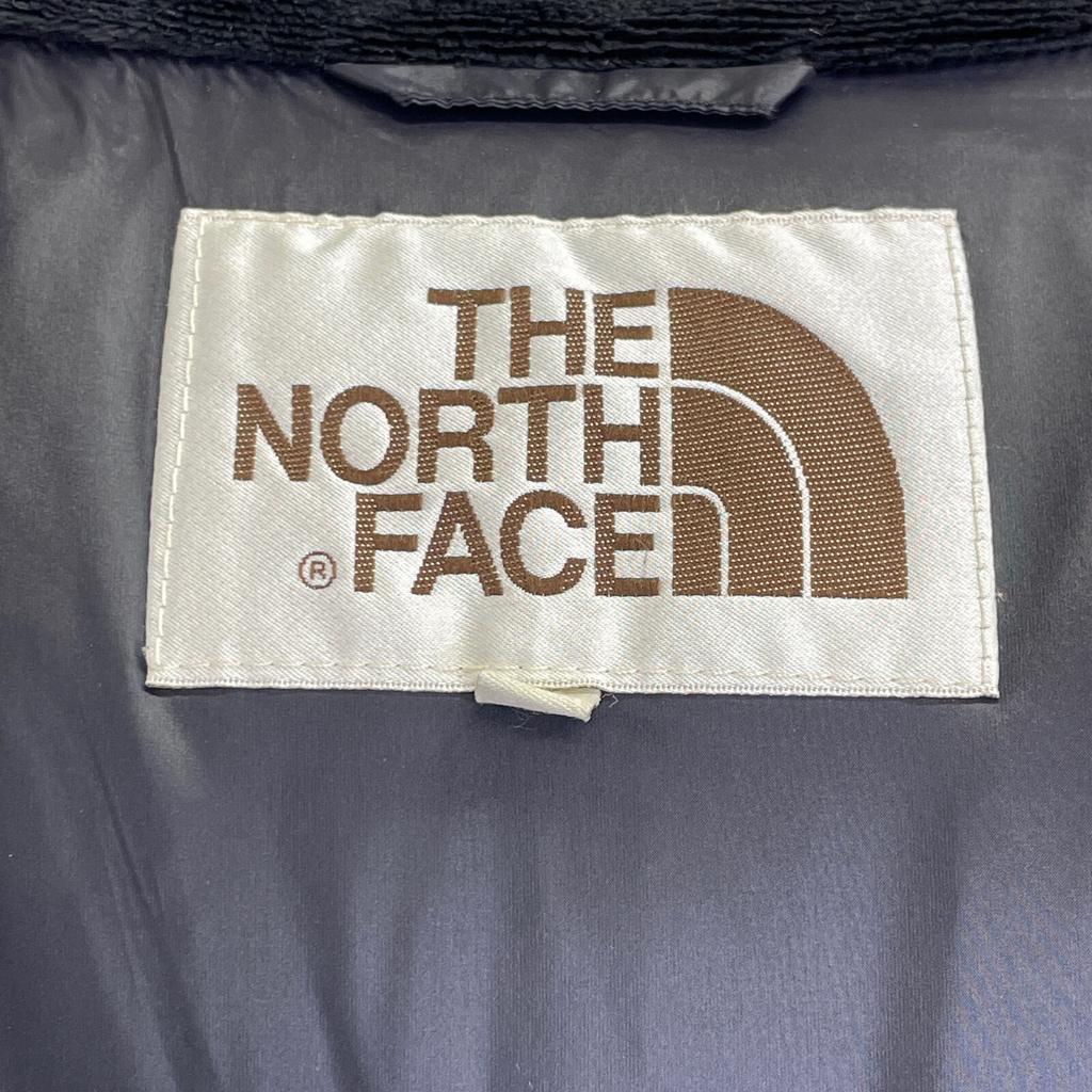 The North Face NYJ1DF90 Бежевое пальто пуховик в гусиную лапку длинное куртка 80 бежевый б/у