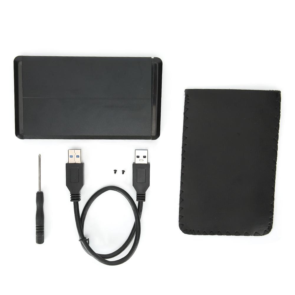 Hard Disk Box Black SATA External Connect Electronic Product W25Y30 2.5in USB3.0Black (Not Inclube