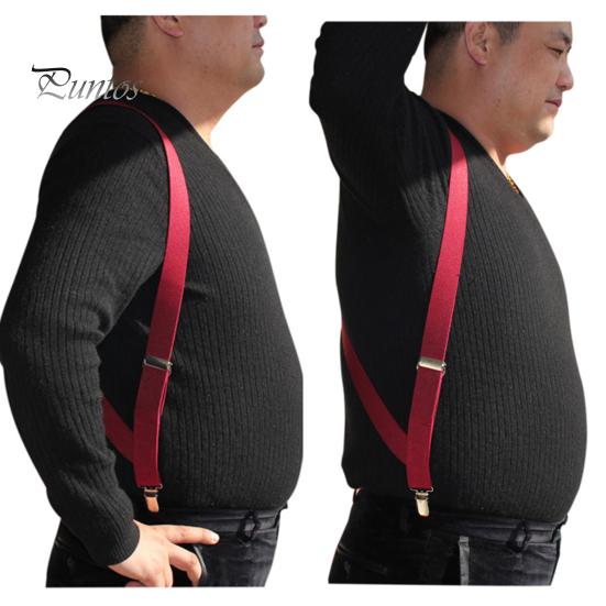 Мужские подтяжки, высокоэластичные, регулируемые, 4 прочных зажима, X сзади, нескользящее украшение, удобные в ношении, широкие мужские подтяжки для брюк, модный аксессуар