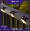 Solar Wall & Fence Step Lights for Outdoor Decoration