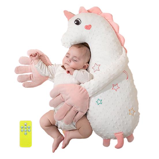 Успокаивающая ладошка для младенцев Мягкая плюшевая помощь для сна Подушка для поддержки сна ребенка Игрушка-антистресс для младенцев