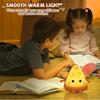 LED Night Light Cute Pizza Night Light Portable Lighting Dimmable Children's Room Night Light Rechargeable Cute Bedside Table Lamp Desk